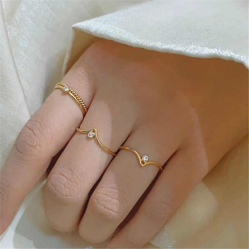 Gold Knuckle Ring