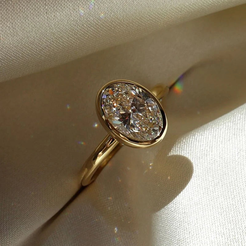 Oval Cocktail Ring