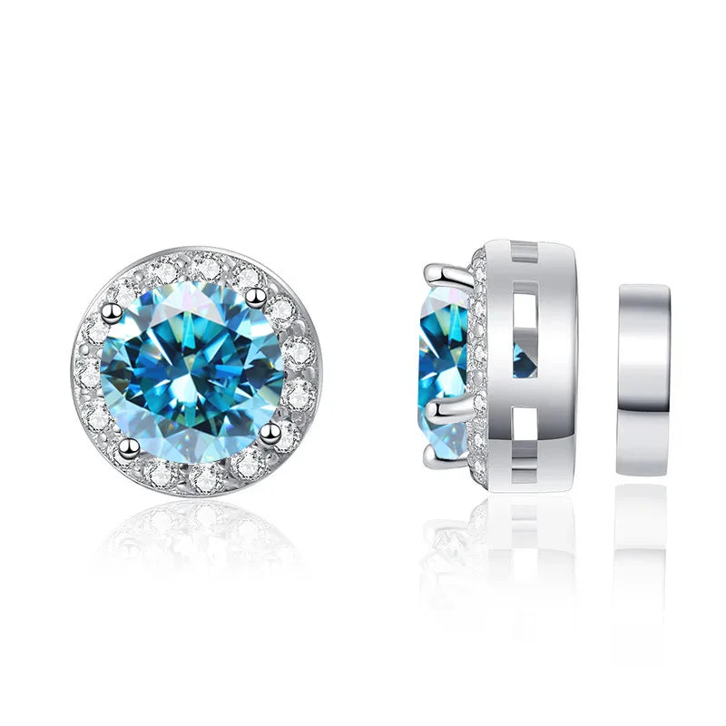 Magnetic Moissanite Earrings