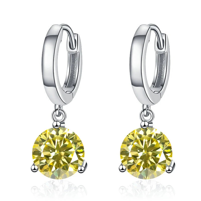 Certified Moissanite Earrings