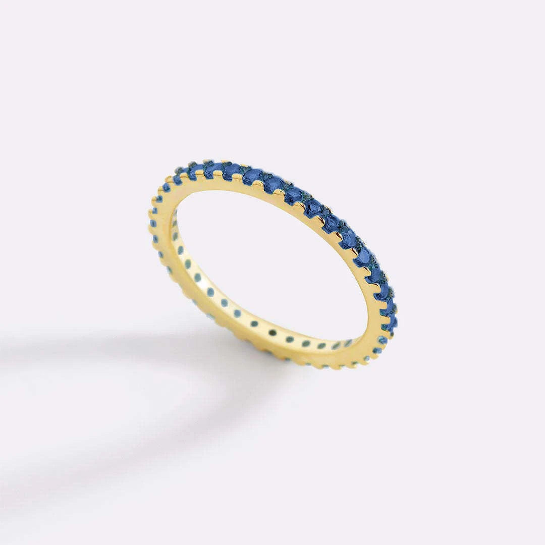 Birthstone Eternity Ring