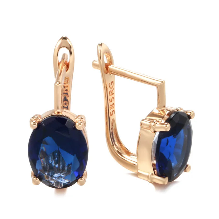 Sapphire Gemstone Earrings