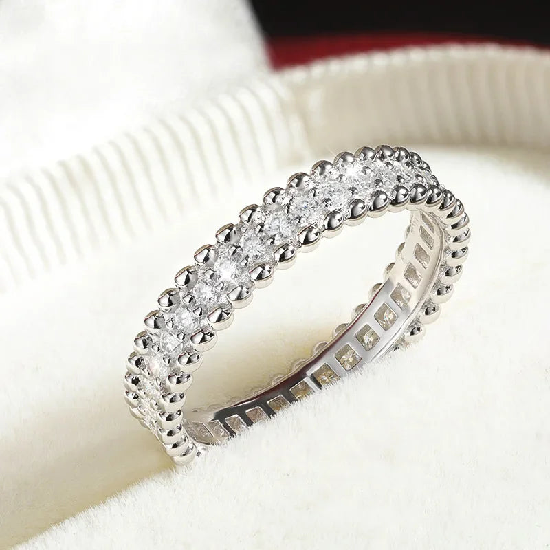 Moissanite Eternity Ring