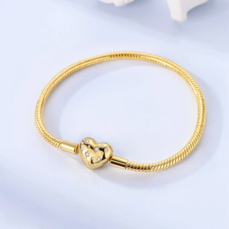 Heart Charm Bracelet