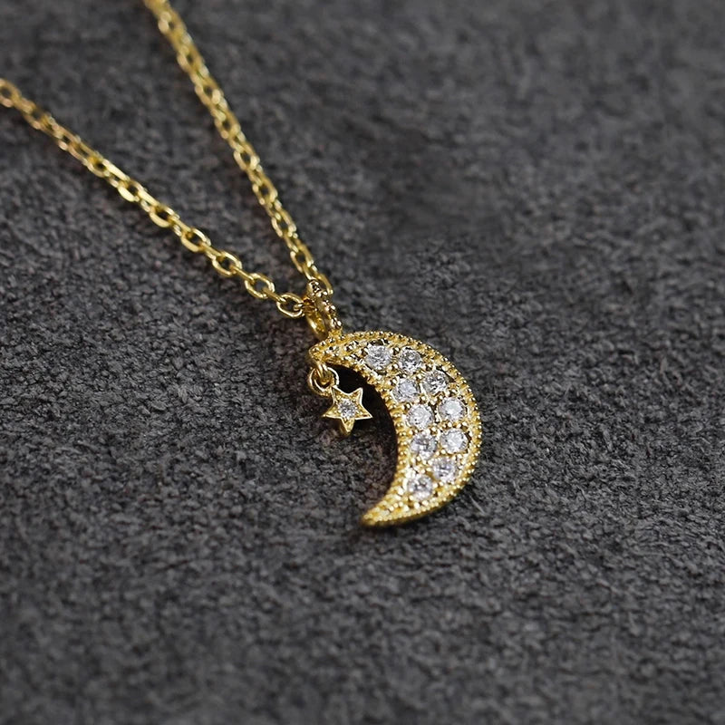 Star Moon Necklace