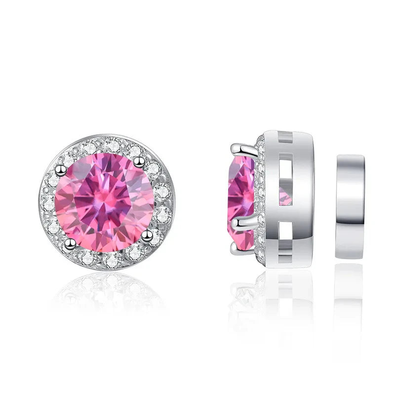 Magnetic Moissanite Earrings
