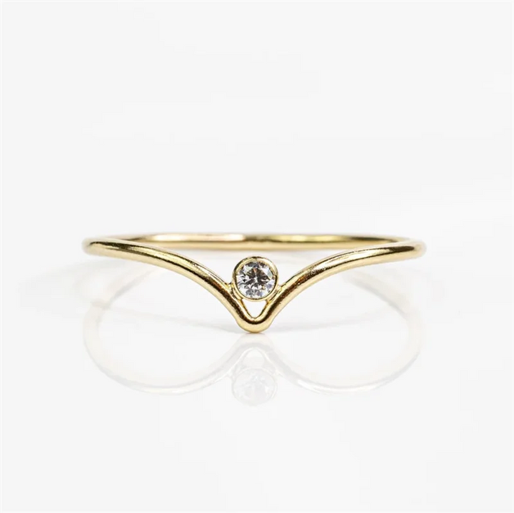 Gold Knuckle Ring