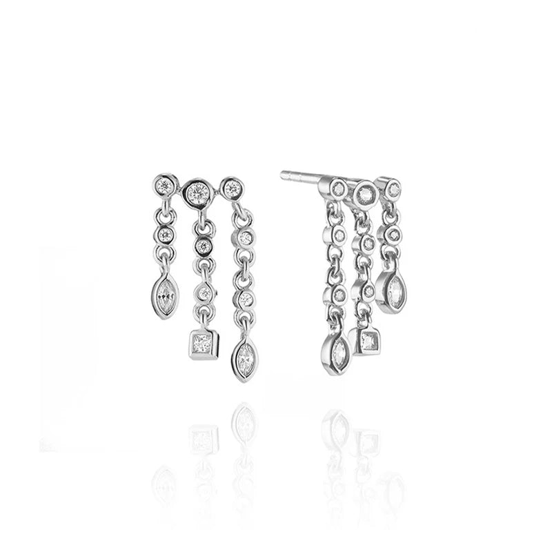 Triple Hoop Earrings
