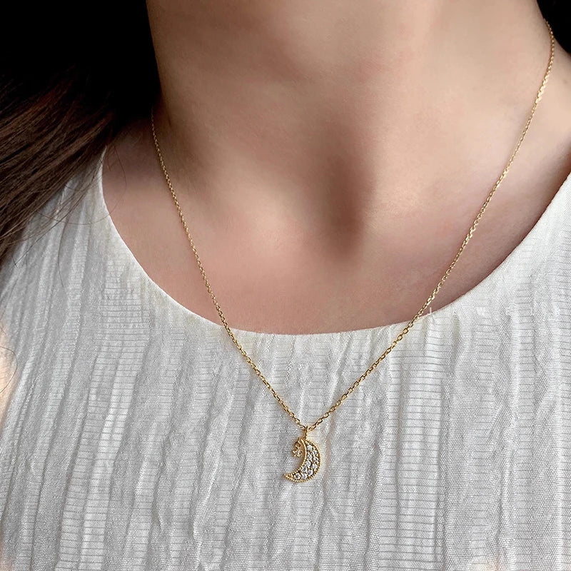 Star Moon Necklace
