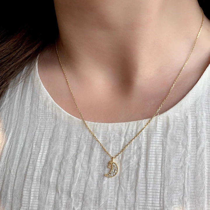 Star Moon Necklace