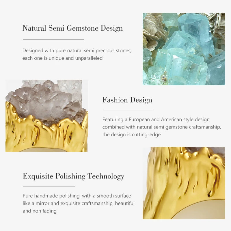 Irregular Stone Ring