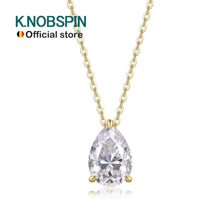 Pear Pendant Necklace