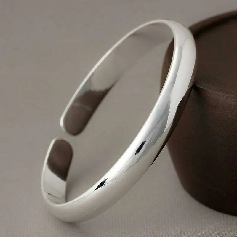 Retro Silver Cuff Bracelet