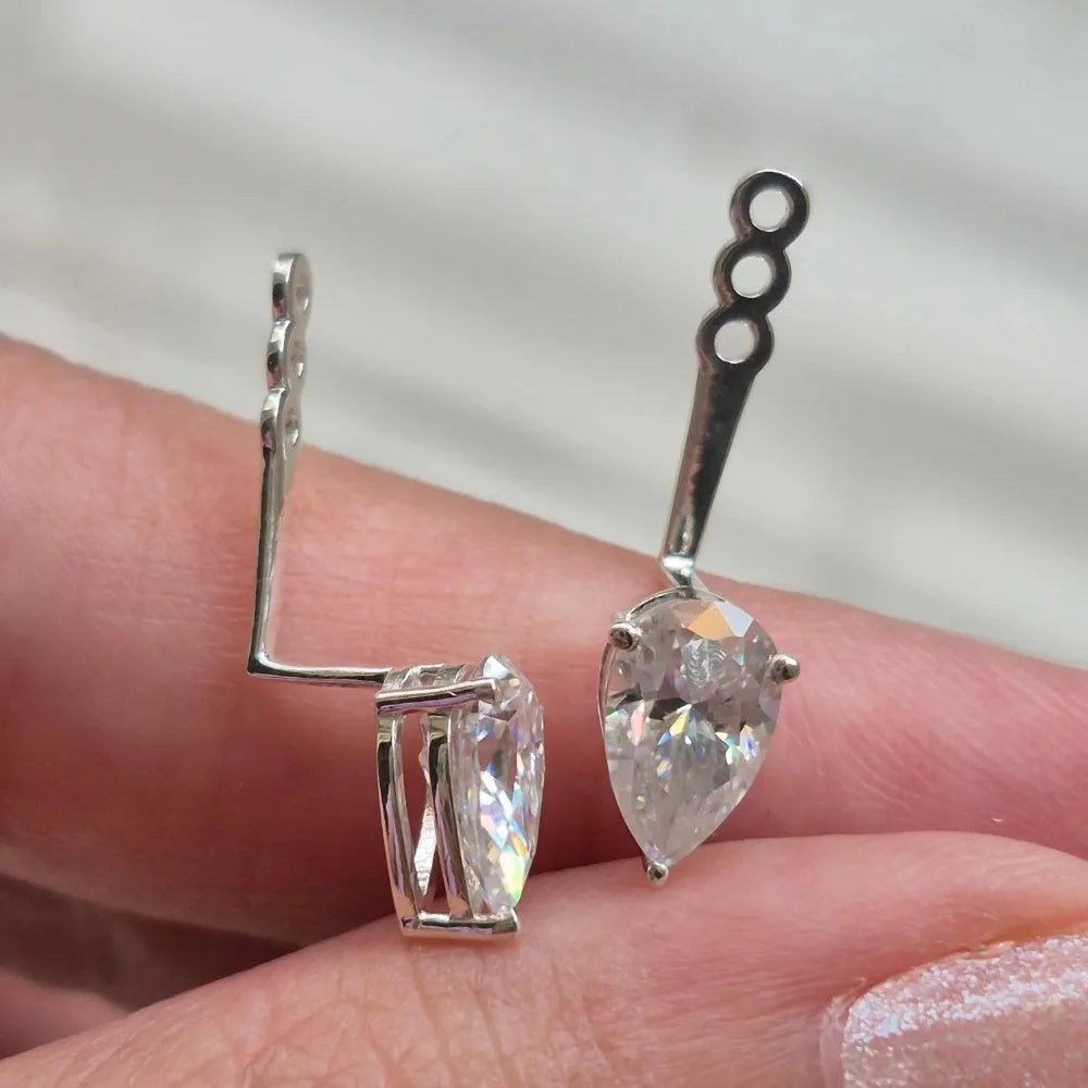 Pear Stud Earrings