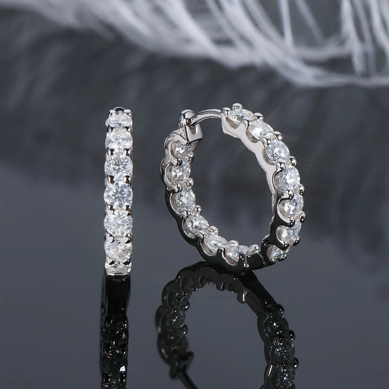 Moissanite Stud Earrings