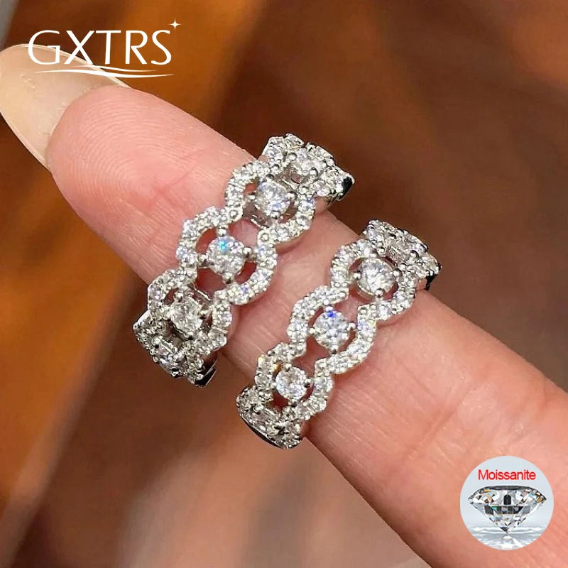 Lace Moissanite Ring