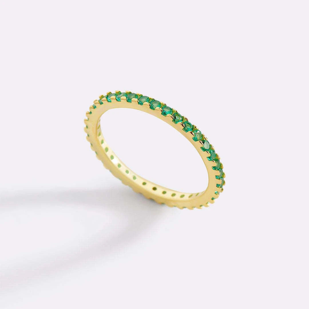 Birthstone Eternity Ring