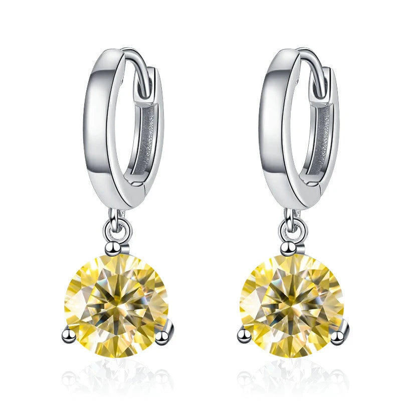 Certified Moissanite Earrings