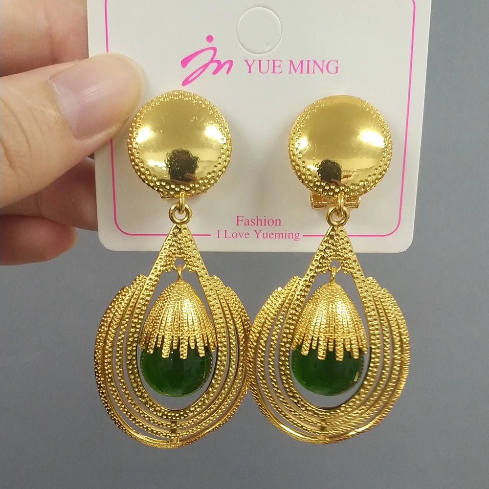 Twisted Gold Hoops
