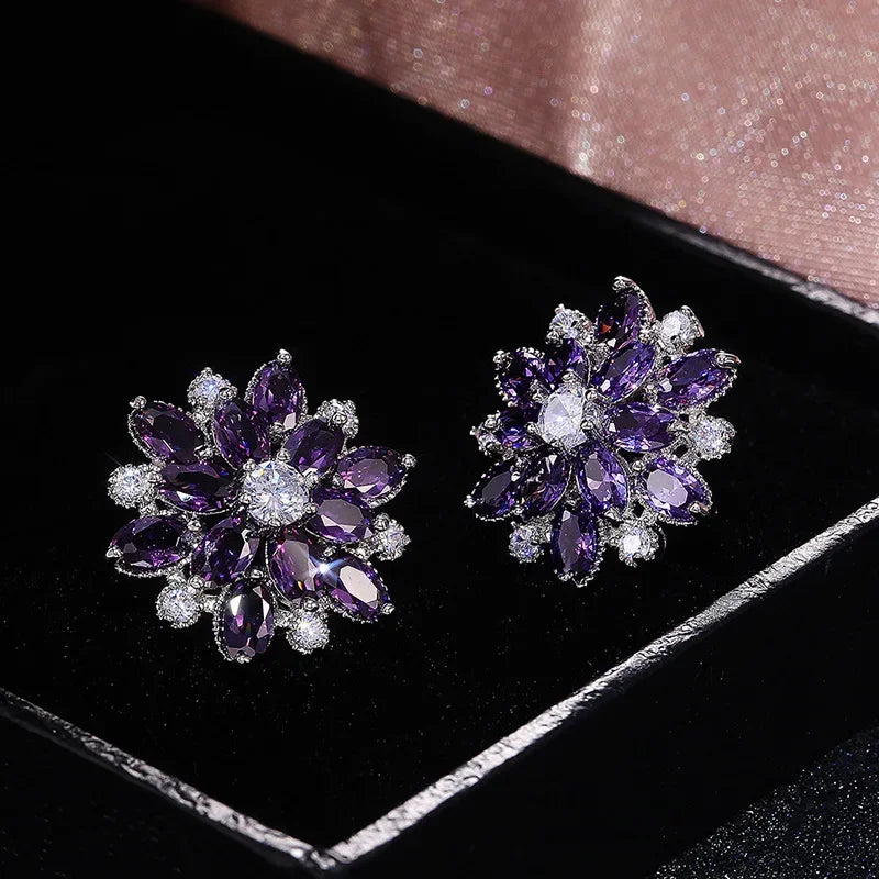 Flower Stud Earrings