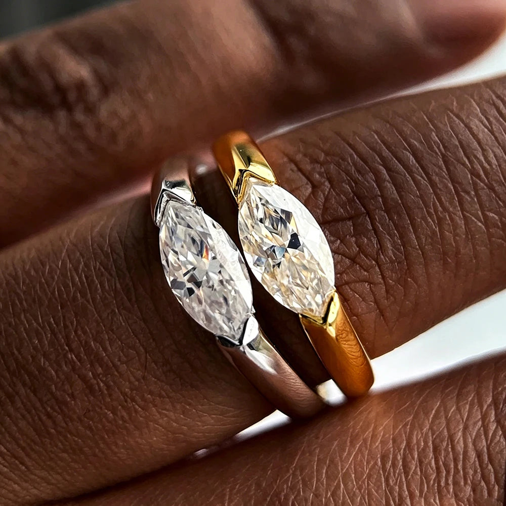 Marquise Solitaire Ring