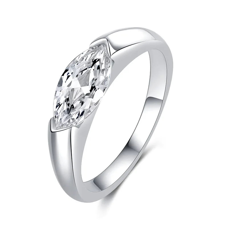 Marquise Solitaire Ring