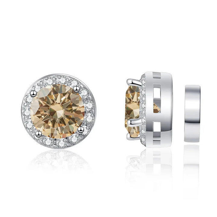 Magnetic Moissanite Earrings
