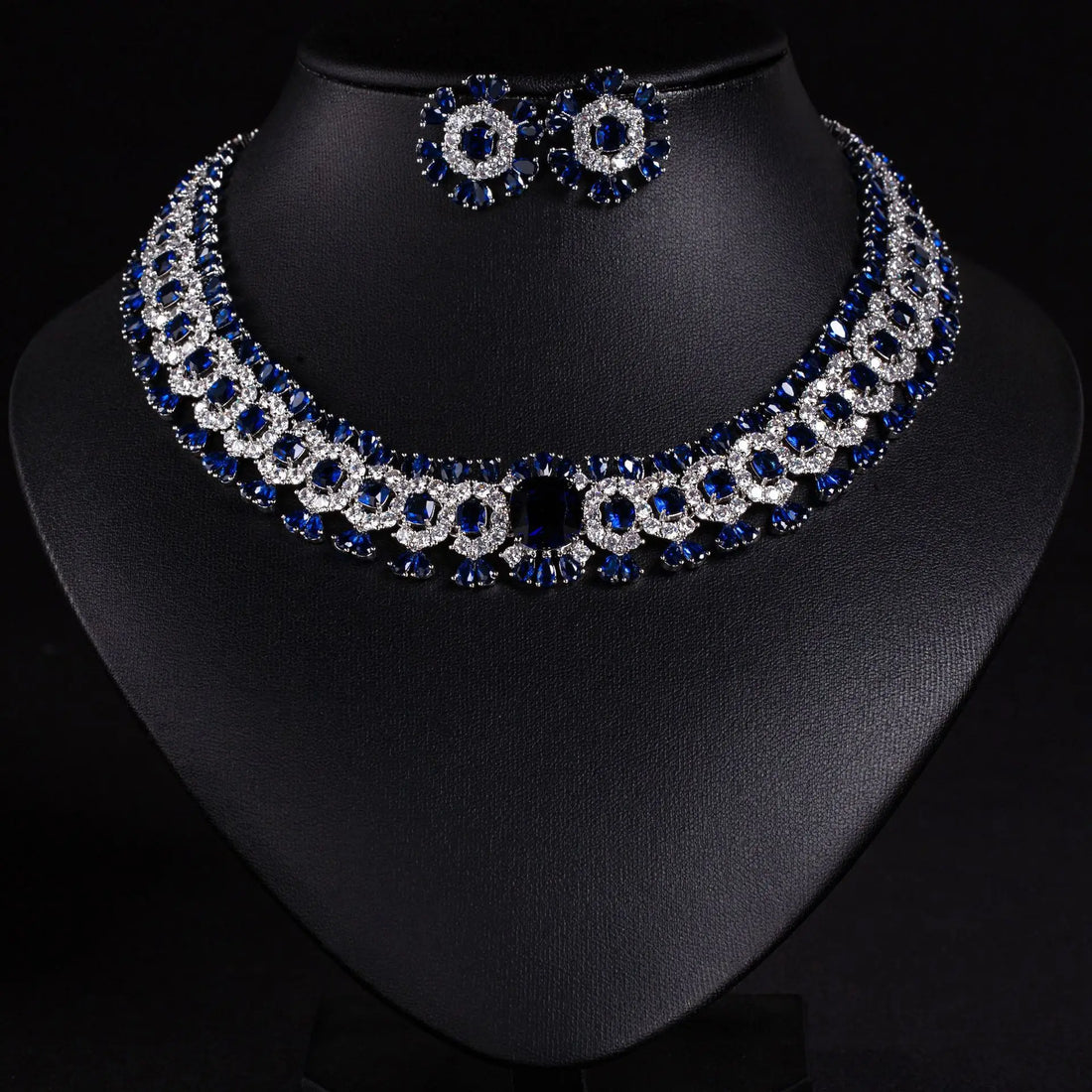 Floral Necklace Earring Set