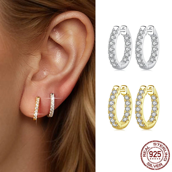 Gold Hoop Earrings