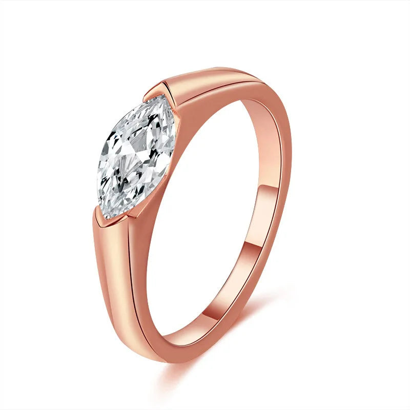 Marquise Solitaire Ring