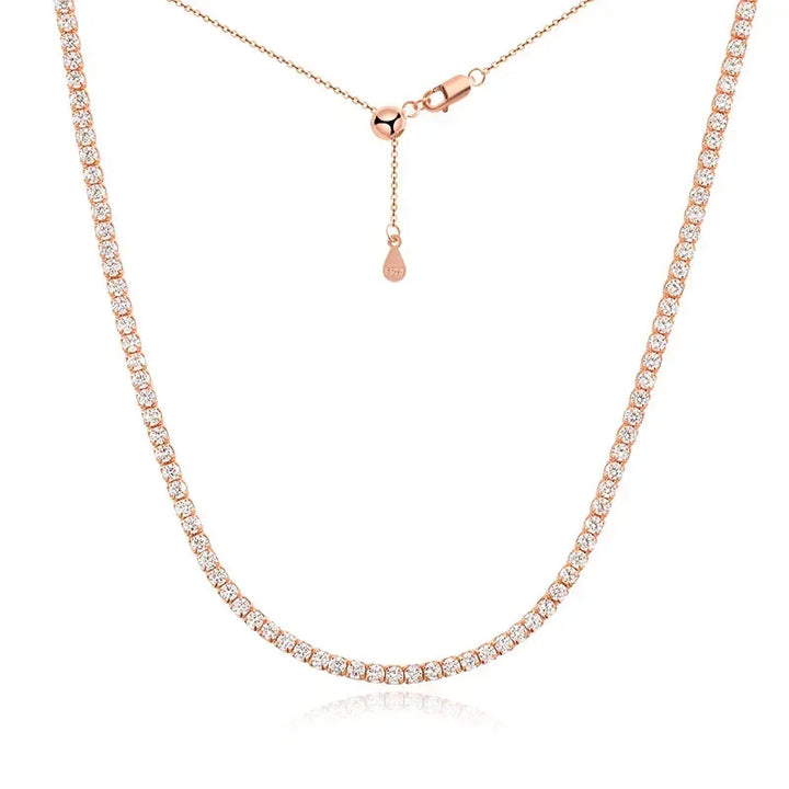 Moissanite Tennis Necklace