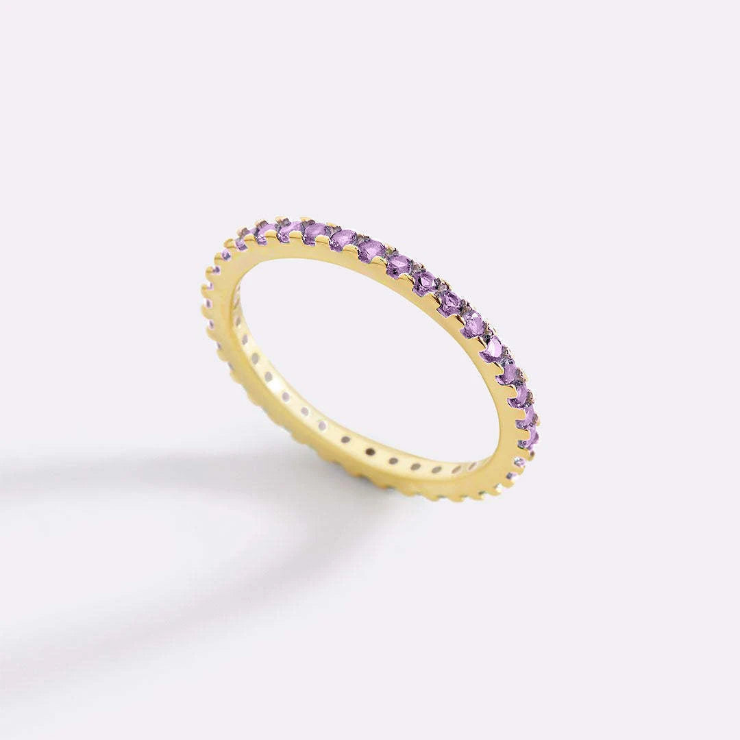 Birthstone Eternity Ring