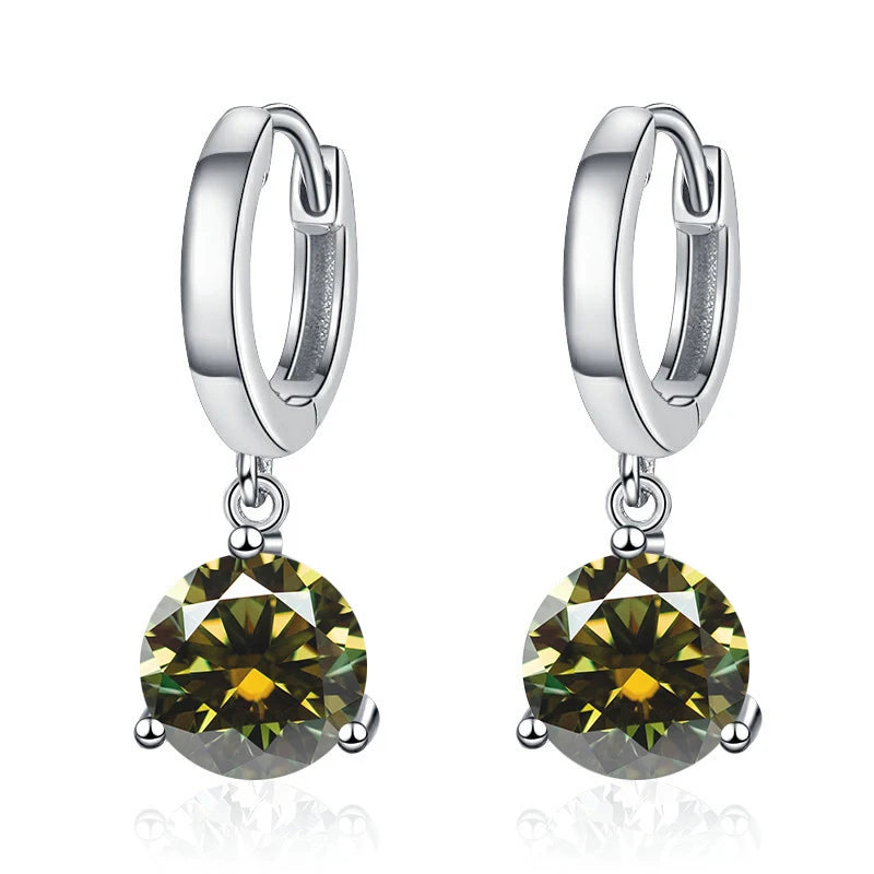 Certified Moissanite Earrings