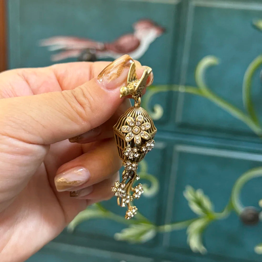 Bird Cage Earrings