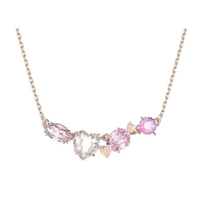 Colorful Crystal Choker Set