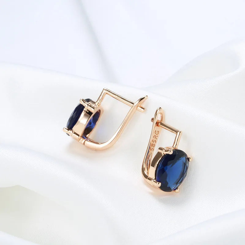 Sapphire Gemstone Earrings