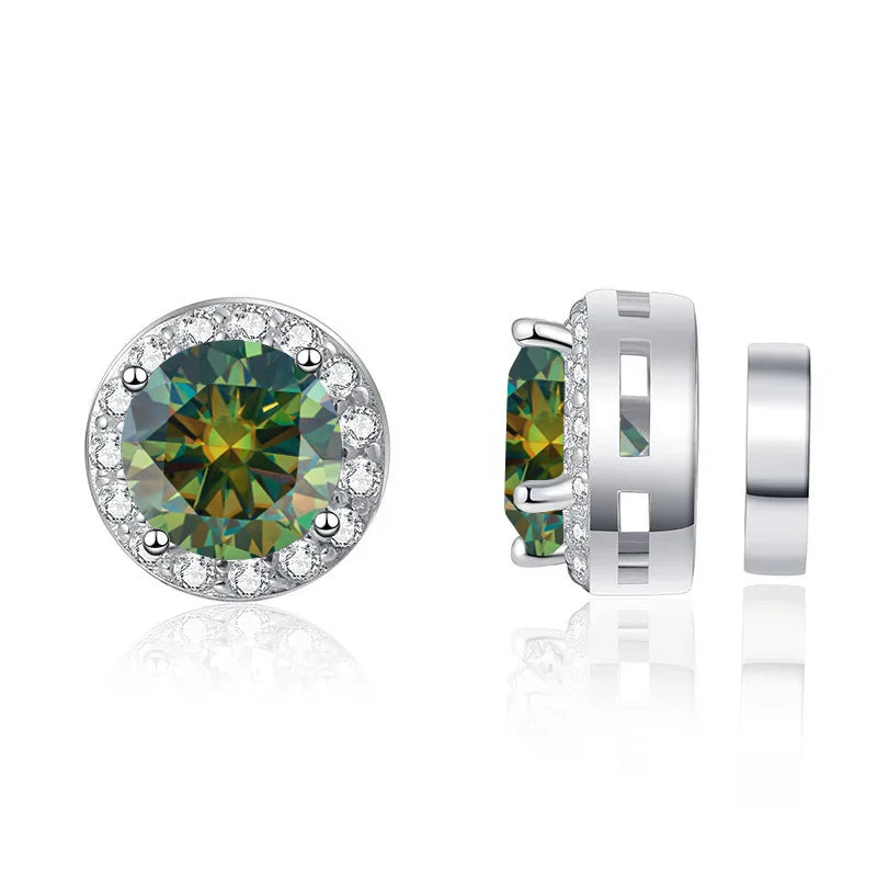 Magnetic Moissanite Earrings