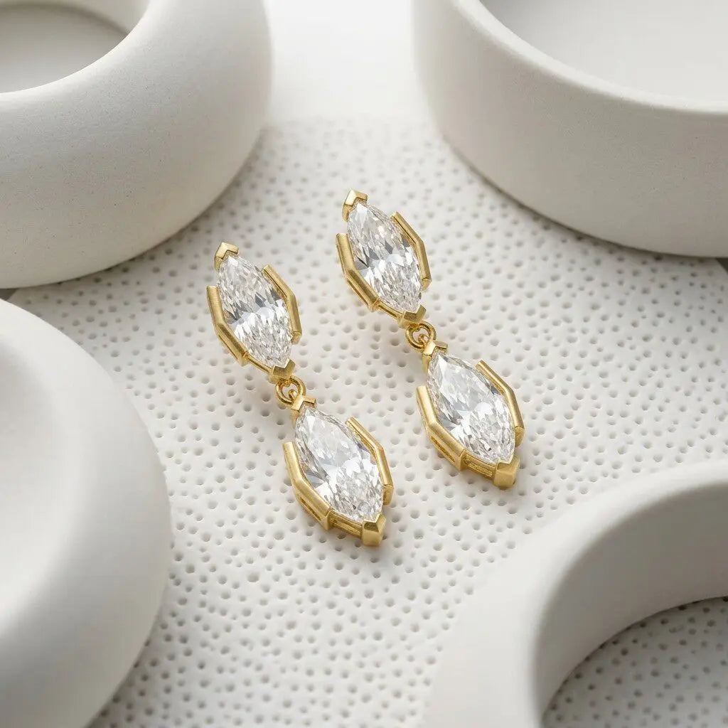Marquise Drop Earrings