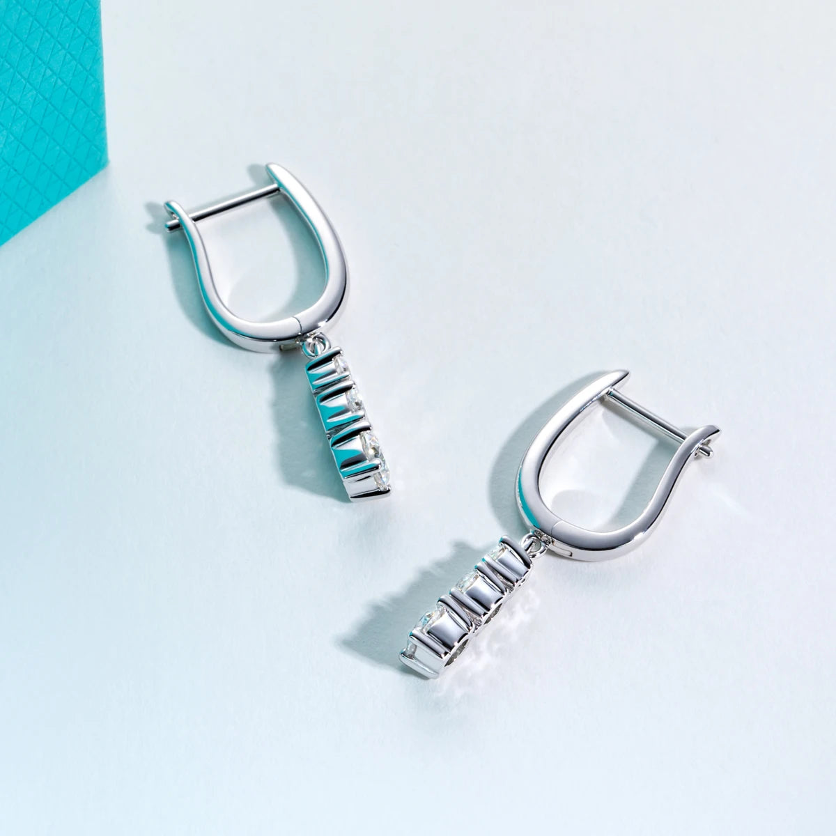 Diamond Dangle Earrings