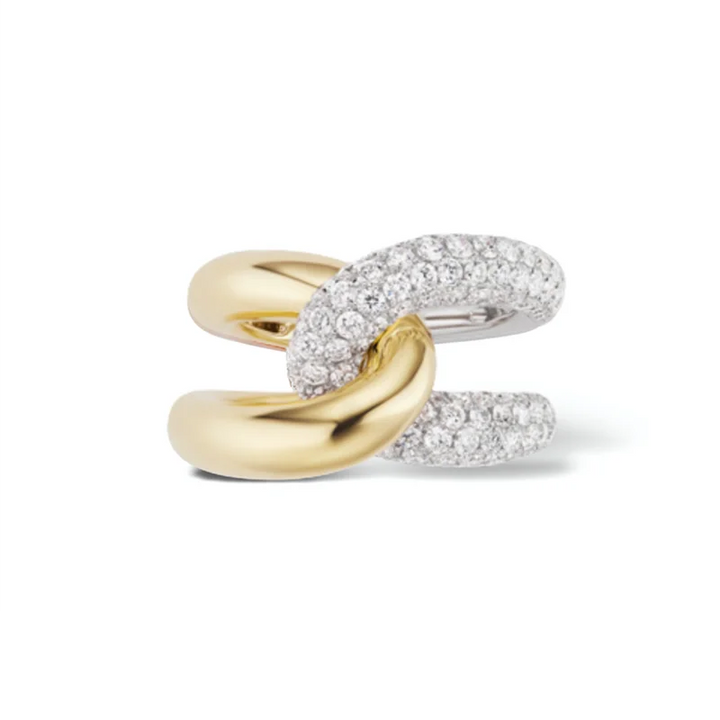 Diamond Cross Ring