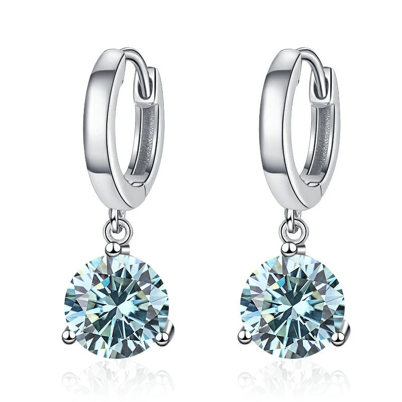 Certified Moissanite Earrings