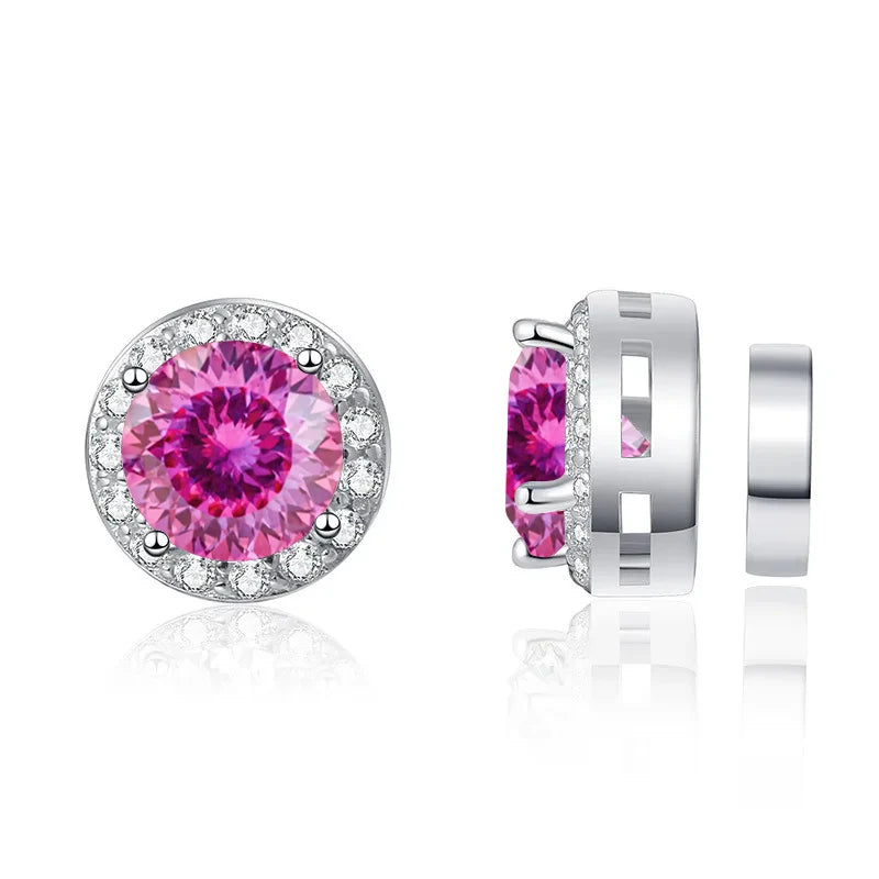 Magnetic Moissanite Earrings