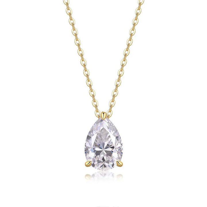 Pear Pendant Necklace
