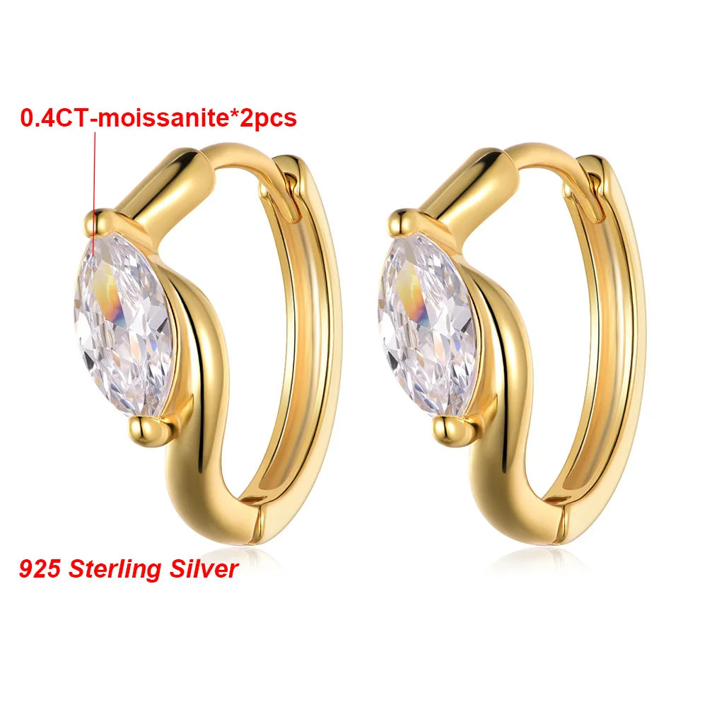 Marquise Stud Earrings