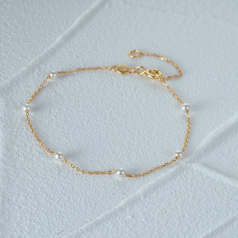 Pearl Chain Bracelet