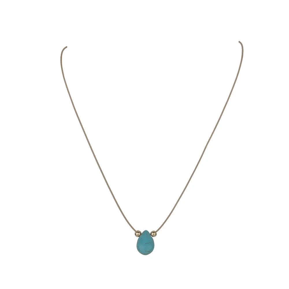 Turquoise Pendant Necklace