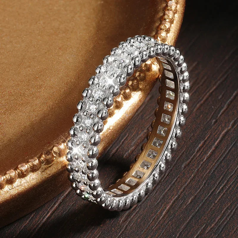 Moissanite Eternity Ring