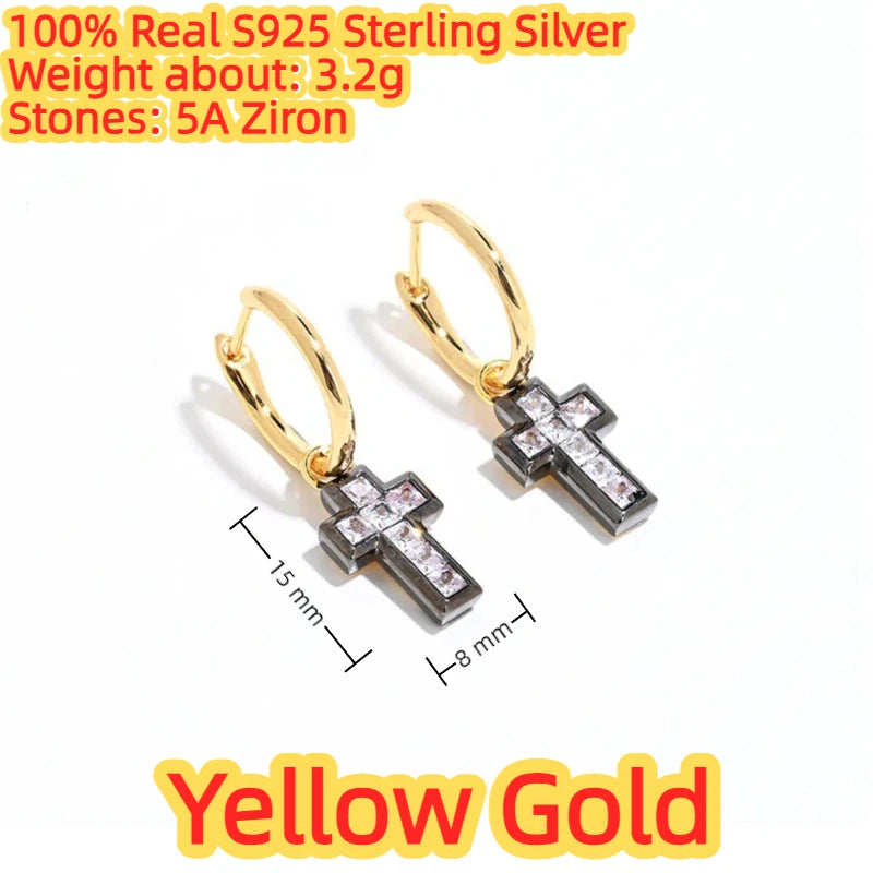 Pear Zircon Earrings