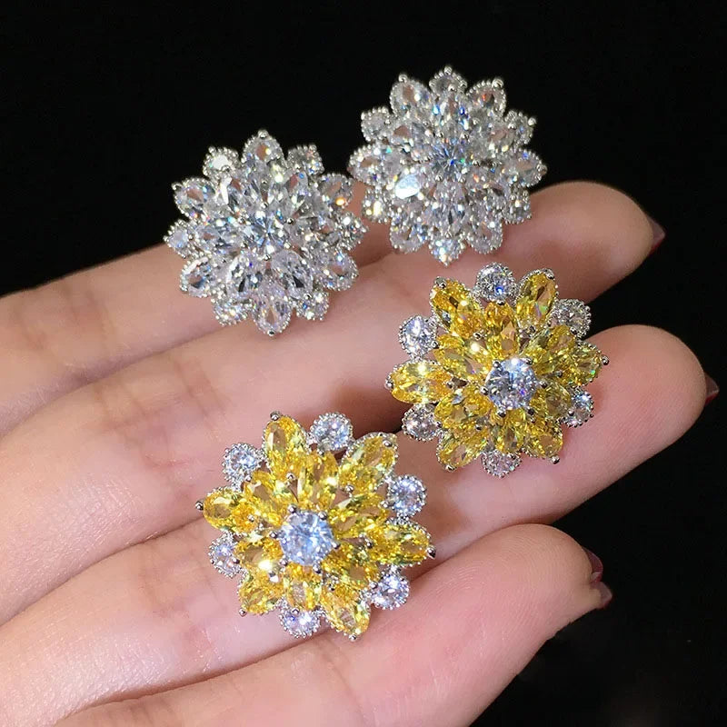 Flower Stud Earrings