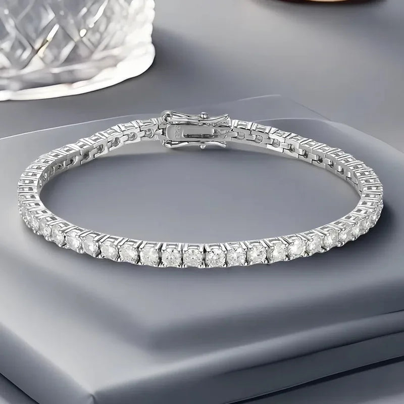 Moissanite Tennis Bracelet